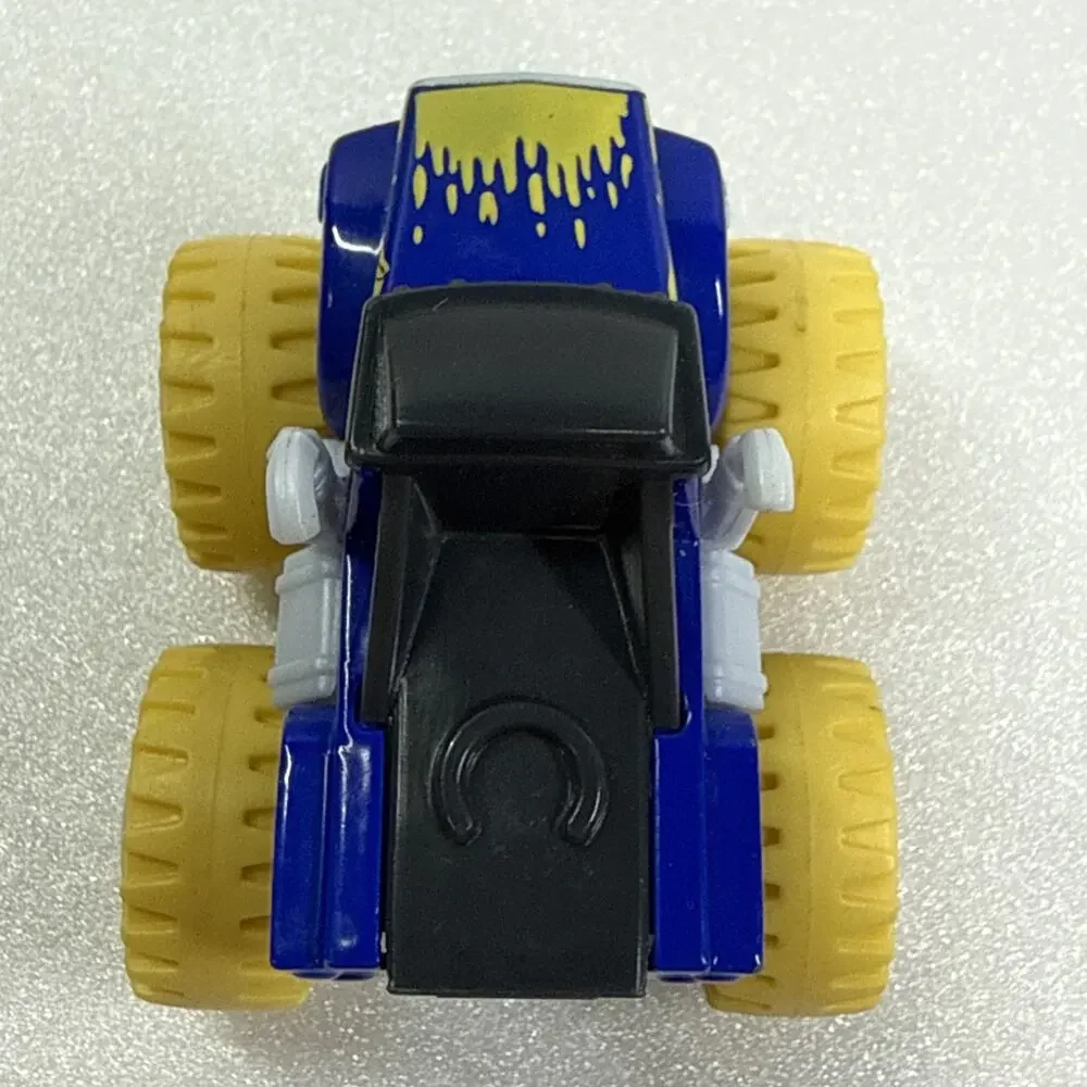 Blaze and The Monster Machines Crusher Banana DieCast Toy Truck Mattel 2014